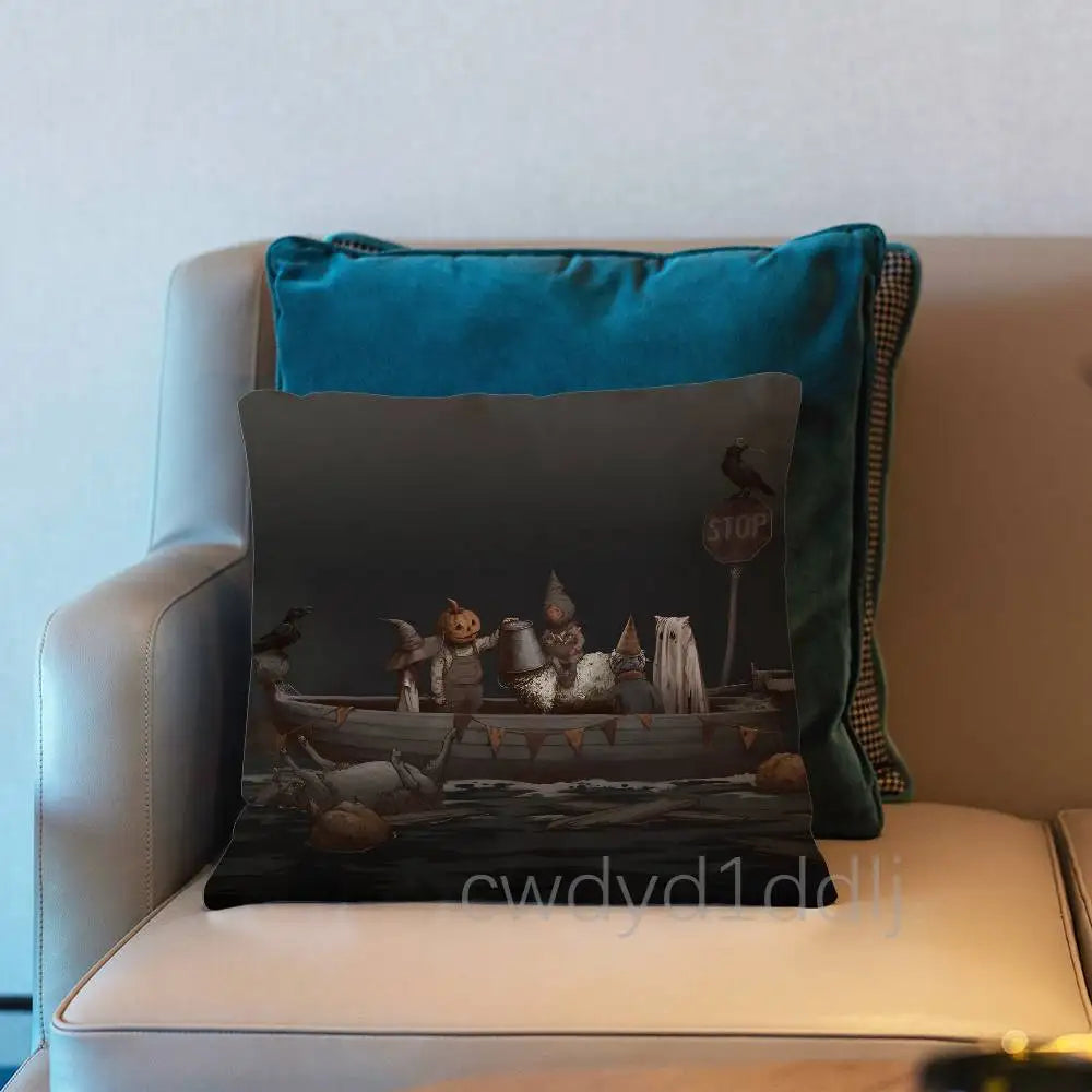 Reanimal Boating Friends Pillowcase