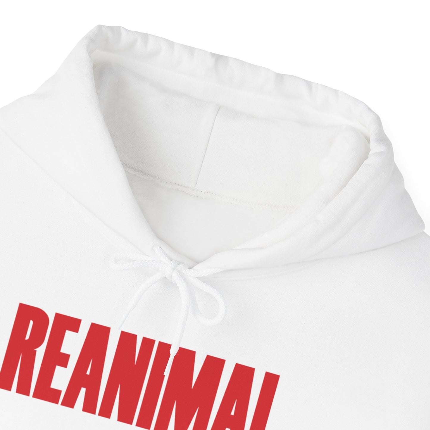 Reanimal White Logo Hoodie