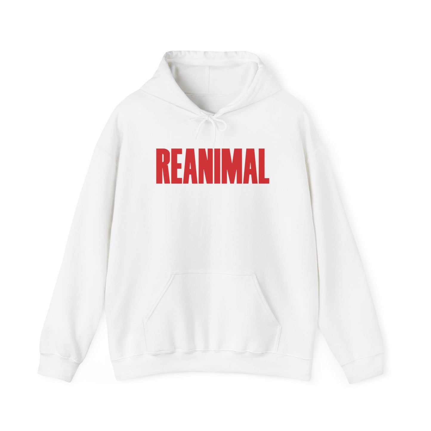 Reanimal White Logo Hoodie