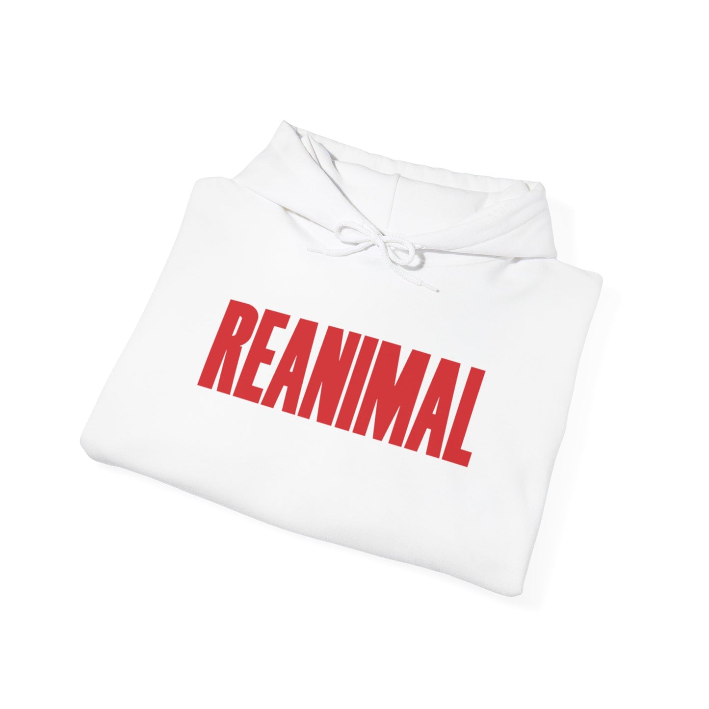 Reanimal White Logo Hoodie
