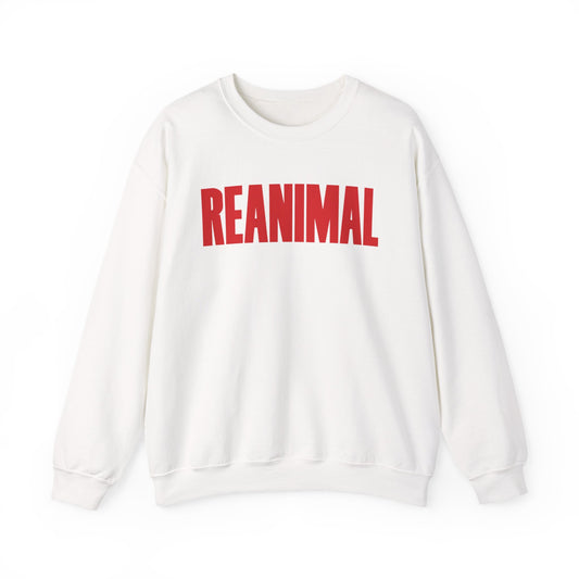 Reanimal Game Logo White Sweatshirt